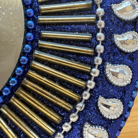 Mexicali Blues Glitter & Mirrors 4.5" x 4.5" Cookie Box Deco - Picture 7 of 10